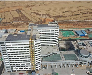 寿阳人民医院迁址新建项目综合病房楼海尔平板太阳能+燃气锅炉热水系统项目