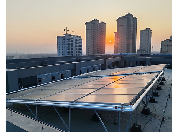 侯马中医院太阳能+空气能热水工程案例